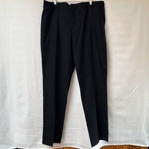 J Crew Bowery Dress Pants Mens 38 X 34 Black Classic Trousers Slacks Wedding New